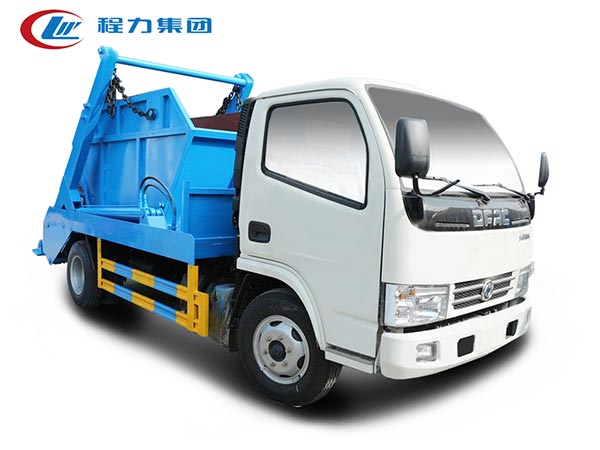 國(guó)六東風(fēng)多利卡擺臂式垃圾車