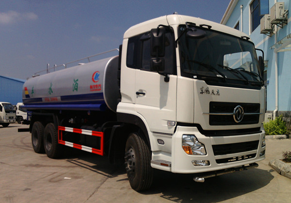 東風天龍后雙橋灑水車全方位圖片/配置/全國上戶無憂