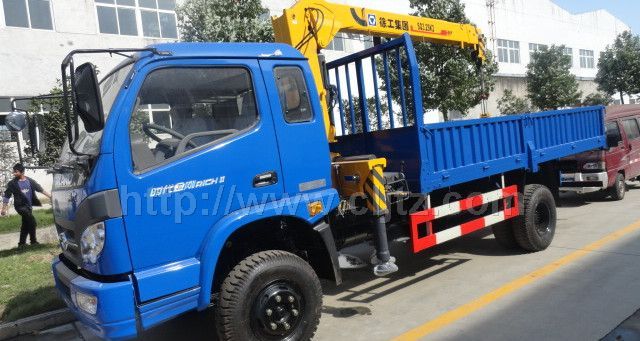福田時代隨車起重運輸車