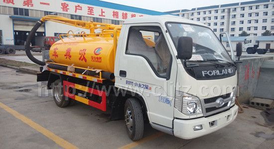 藍(lán)牌2立方吸糞車(chē)（國(guó)四）