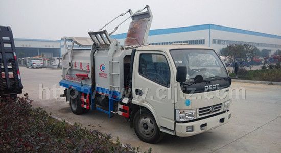 掛桶壓縮式垃圾車